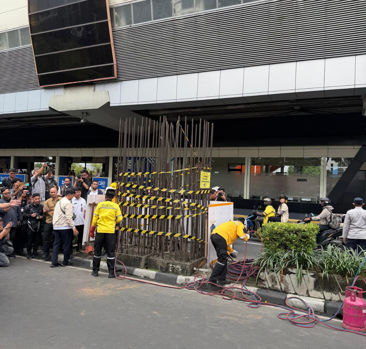 Pembongkaran Tiang Monorel Rasuna Said Dimulai, 109 Pilar Mangkrak Akan Disingkirkan